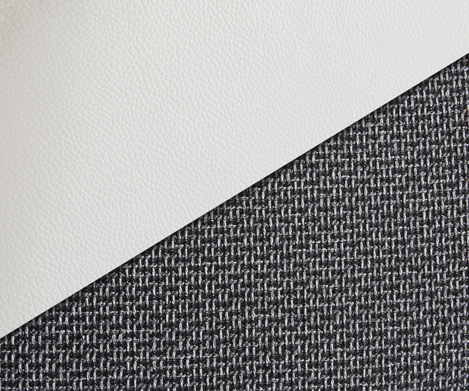 Rohová pohovka Clovis bílá černá modulární područka taburet otomana levá - Obrázek 9