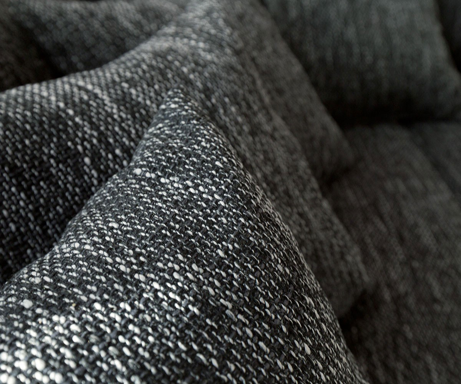 Rohová pohovka Clovis černá levá lenoška modulárně rozšiřitelná - Obrázek 8