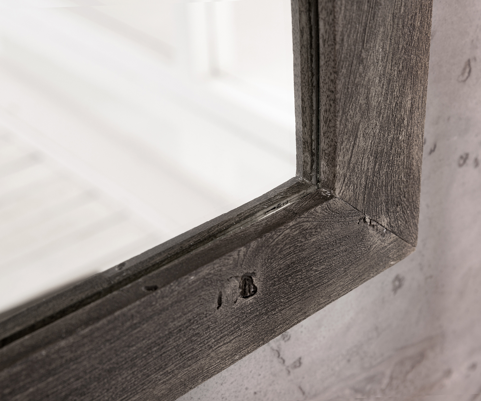 Designové zrcadlo Wyatt 160x70 cm akácie platinové - Obrázek 4