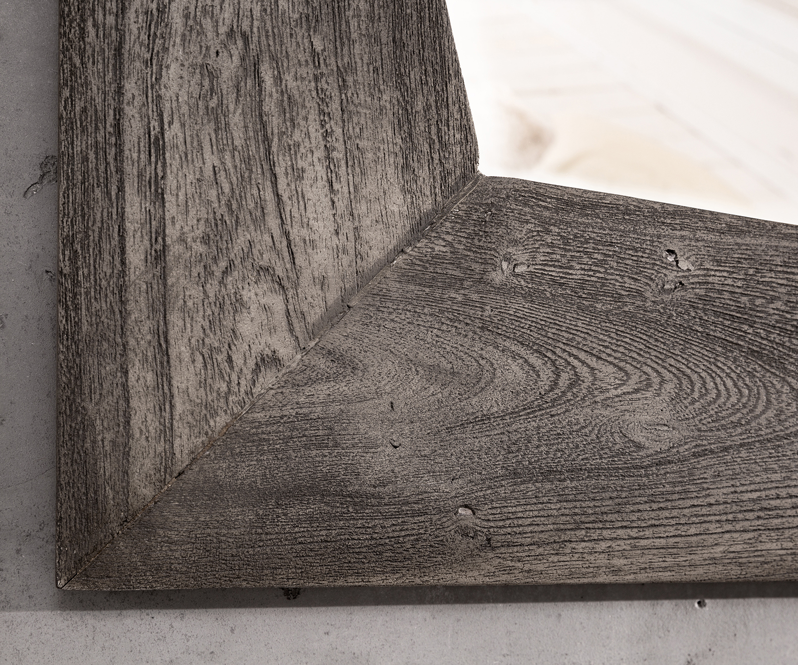 Designové zrcadlo Wyatt 160x70 cm akácie platinové - Obrázek 7