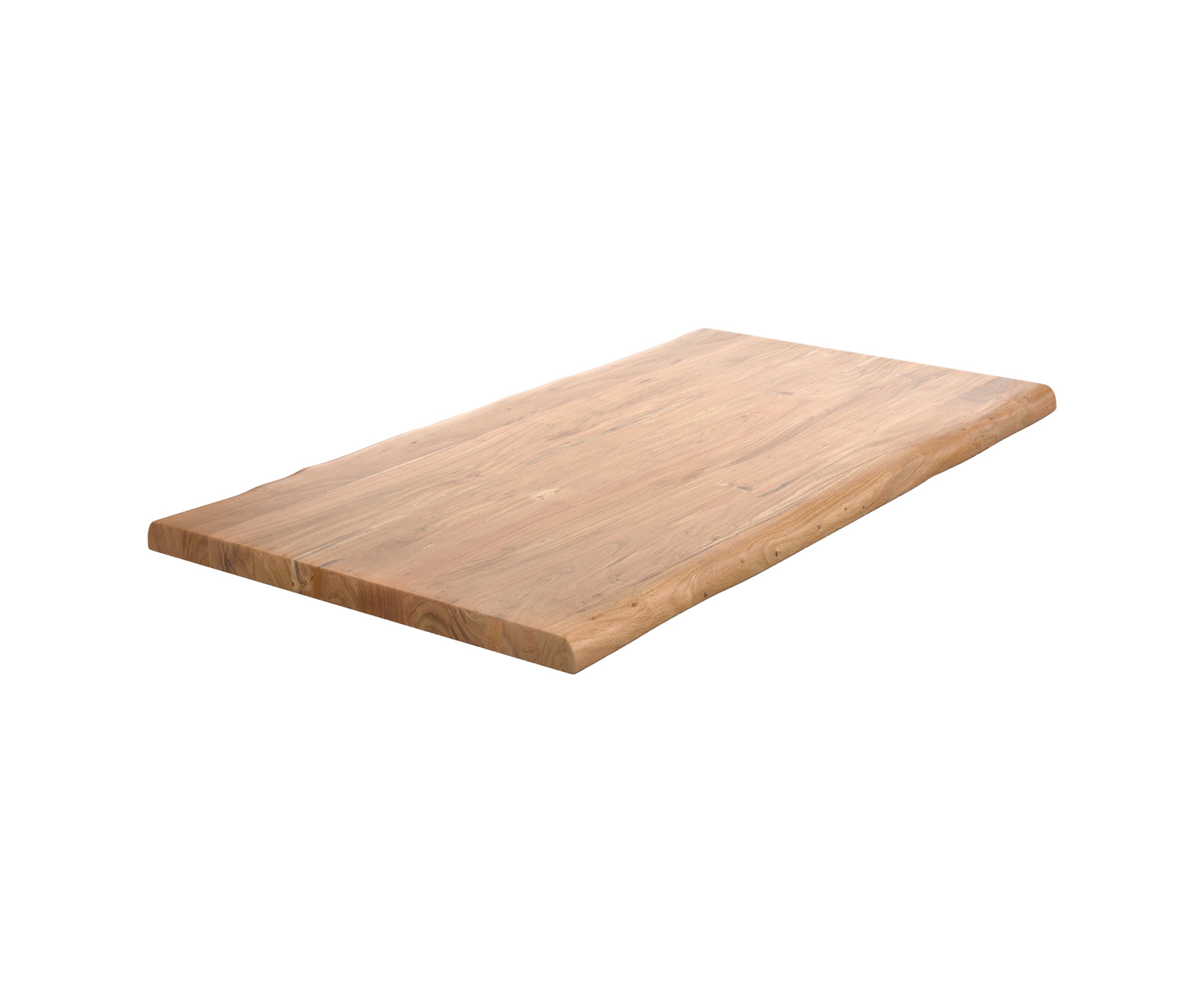 Jídelní stůl Edge deska 160x90 cm XL akácie přírodní Live-Edge