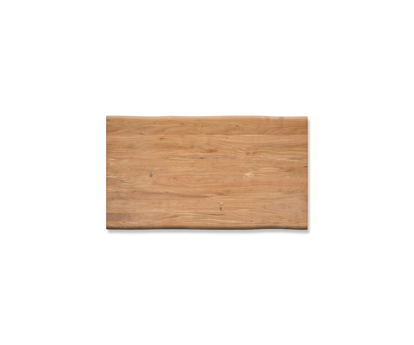 Jídelní stůl Edge deska 160x90 cm XL akácie přírodní Live-Edge - Obrázek 2