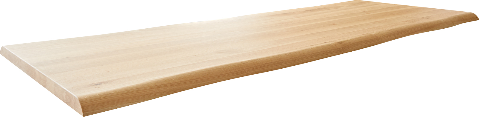 Jídelní stůl deska Edge 260x100 cm dub přírodní Live-Edge