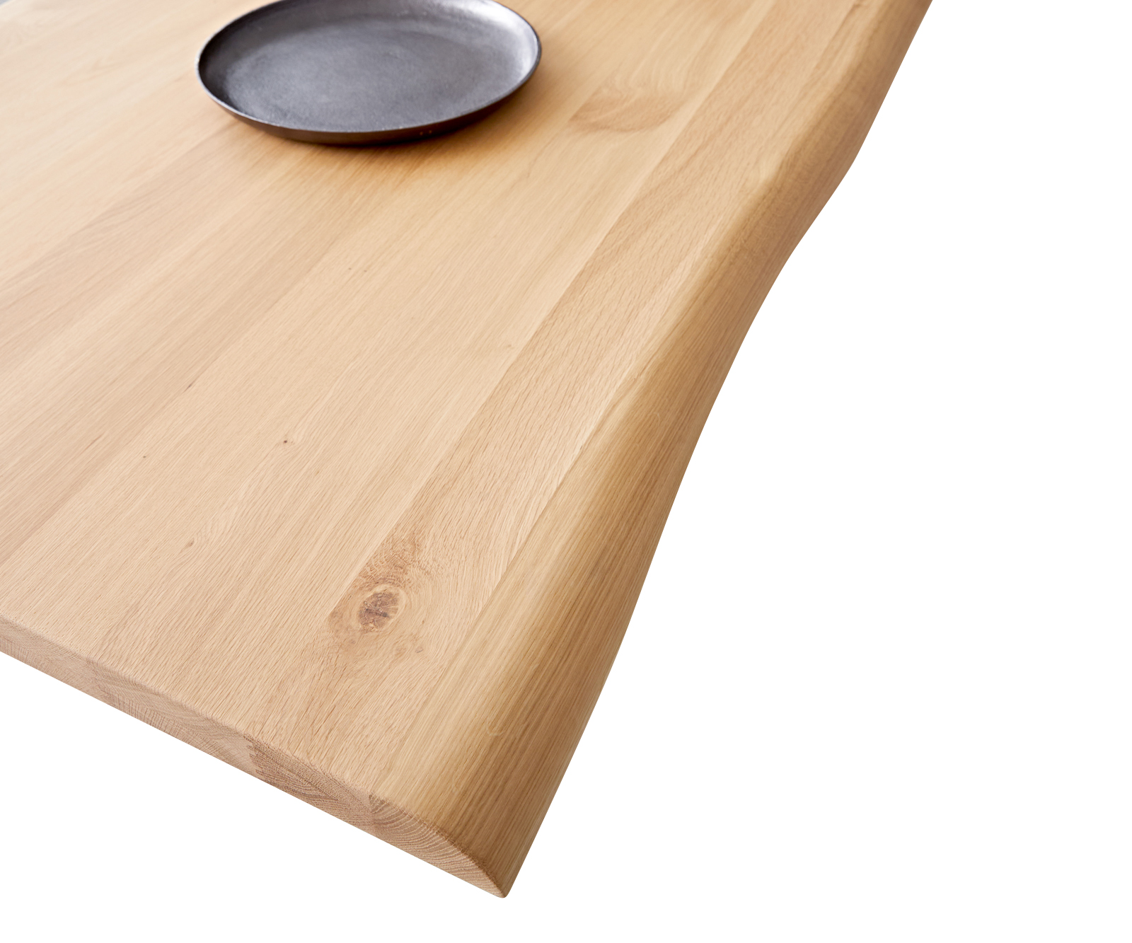 Jídelní stůl deska Edge 260x100 cm dub přírodní Live-Edge - Obrázek 2