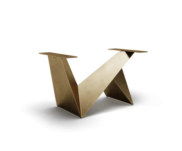 Podnož Origami kov zlatá