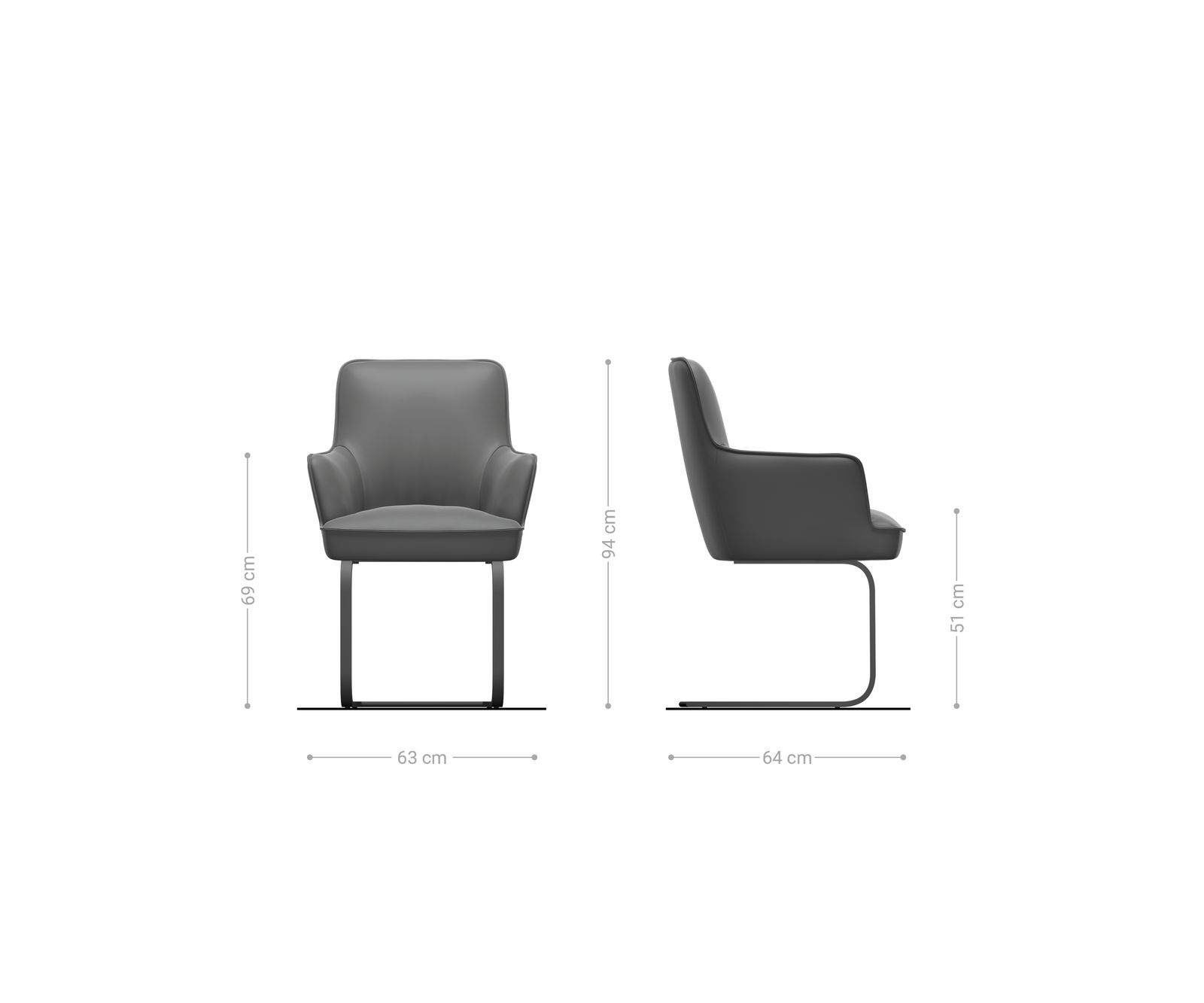 Jídelní židle Heira-Flex s područkami plyšový manšestr béžová jídelní židle plochá bílá taštičkové pružiny - Obrázek 6