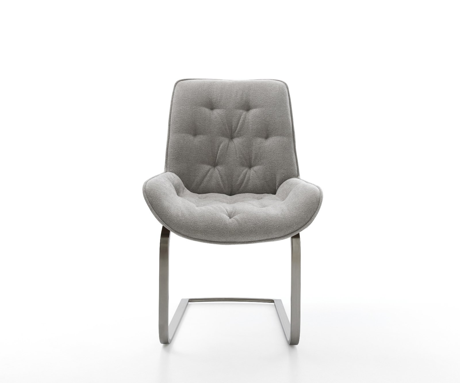 Jídelní židle Taimi-Flex látka Měkký šedá jídelní židle plochý grafit - Obrázek 2