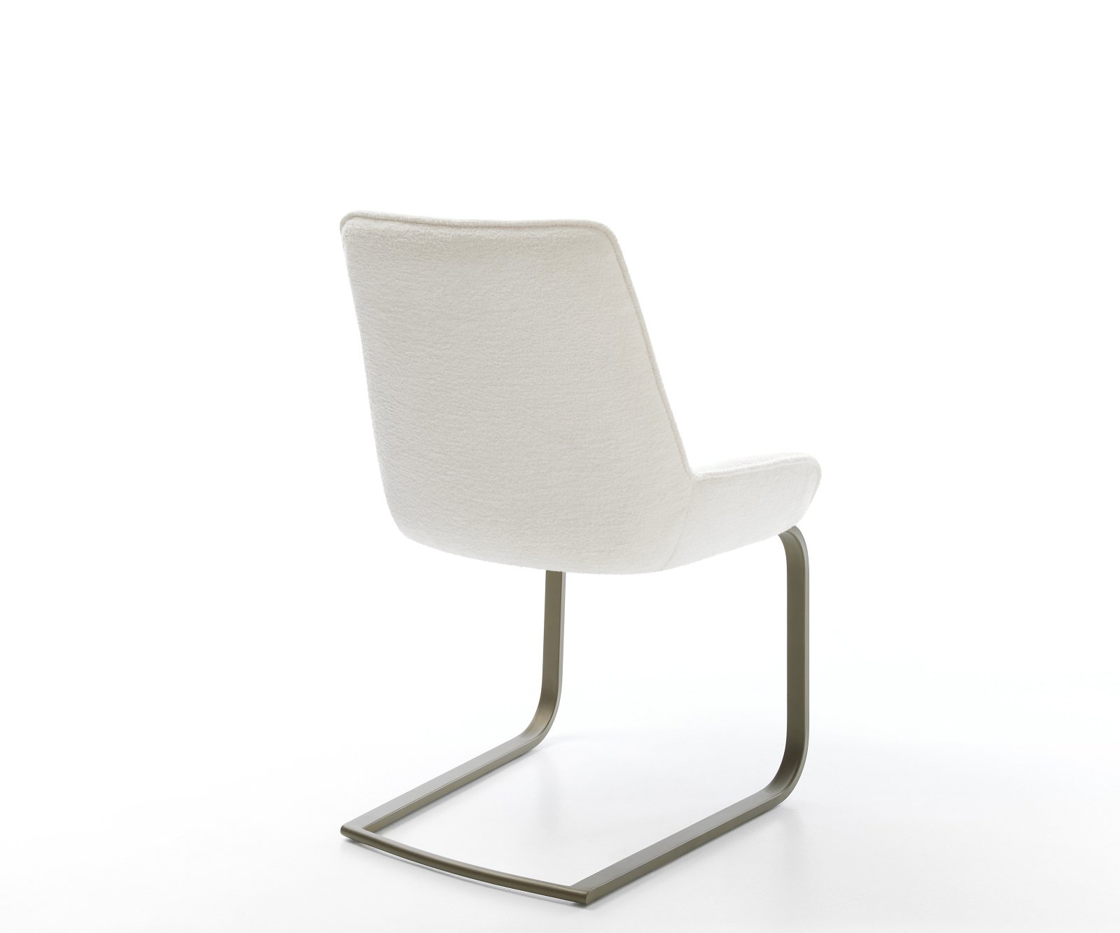 Jídelní židle Taimi-Flex bouclé měkký béžová jídelní židle plochá titanová barva - Obrázek 5