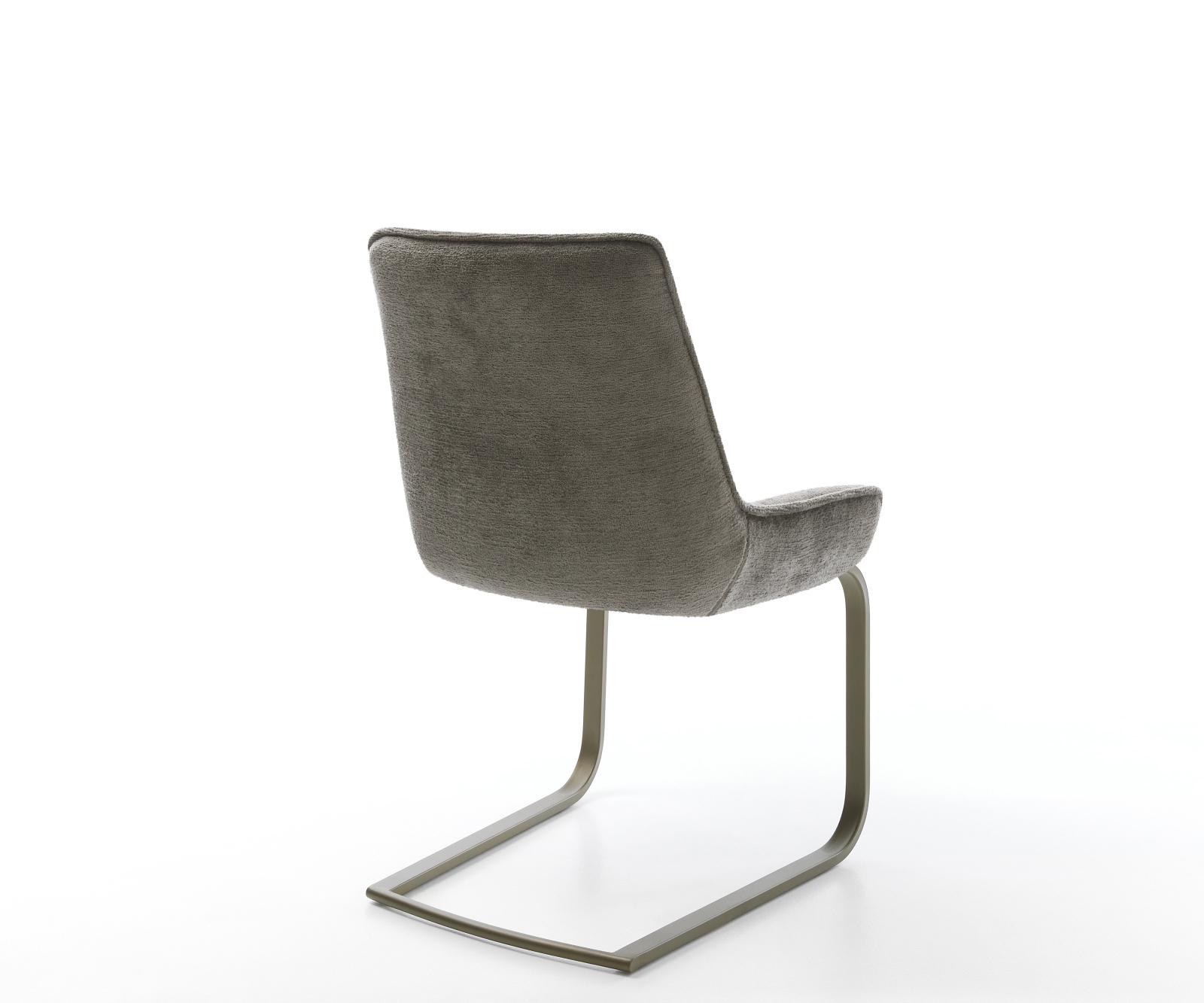 Jídelní židle Taimi-Flex bouclé měkký tmavě béžová jídelní židle plochý titanová barva - Obrázek 5