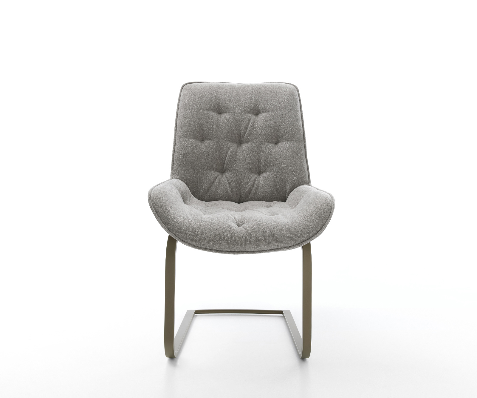 Jídelní židle Taimi-Flex látka Měkký šedá jídelní židle plochý Titanová barva - Obrázek 2