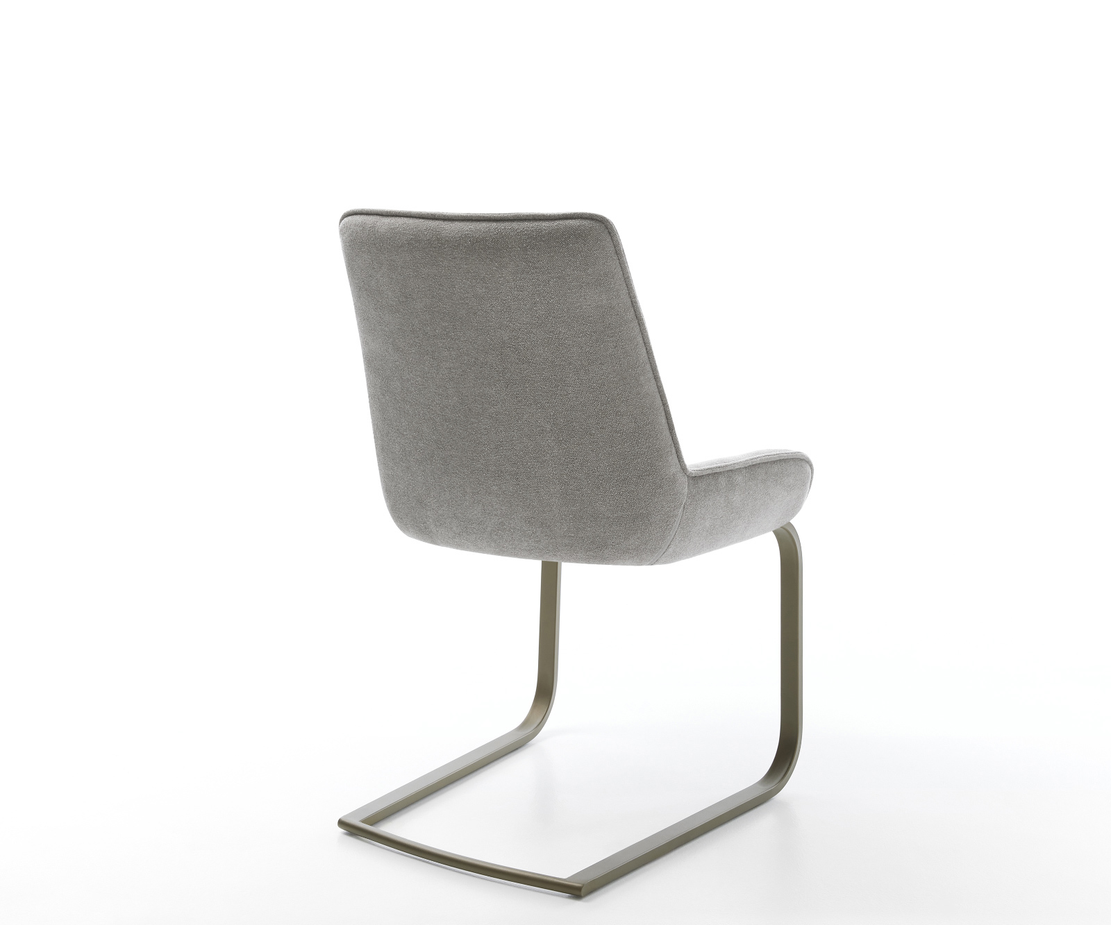 Jídelní židle Taimi-Flex látka Měkký šedá jídelní židle plochý Titanová barva - Obrázek 5