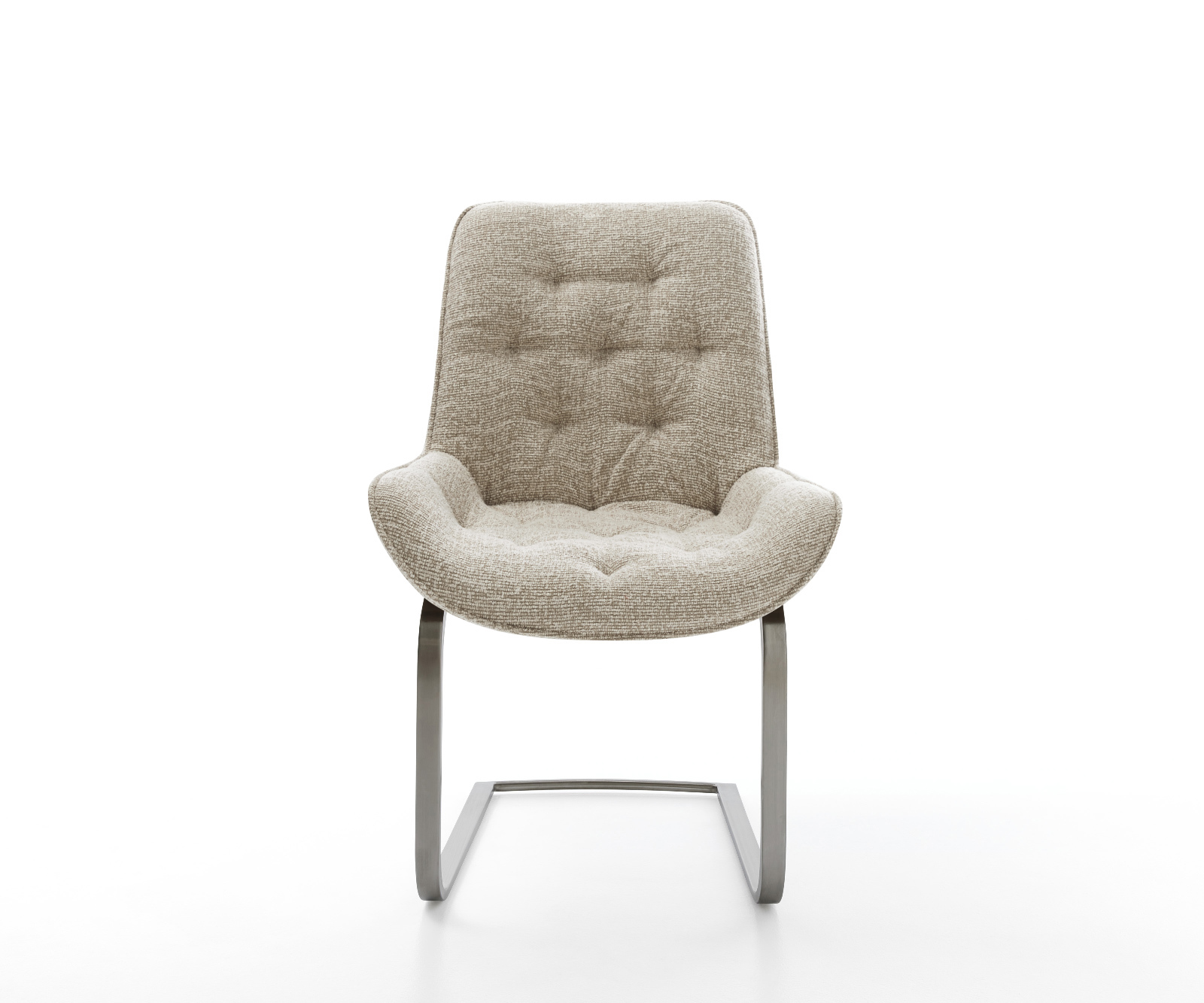 Jídelní židle Taimi-Flex tkanina Měkký béžová jídelní židle plochá grafitová - Obrázek 2