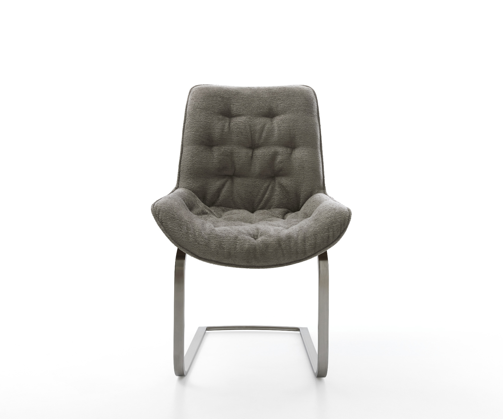 Jídelní židle Taimi-Flex bouclé měkký tmavě béžová jídelní židle plochý grafit - Obrázek 2