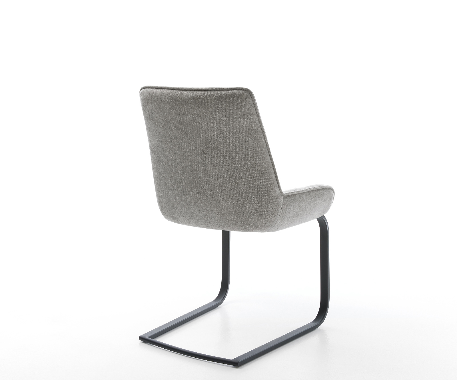 Jídelní židle Taimi-Flex tkanina Měkký šedá jídelní židle plochá černá - Obrázek 5