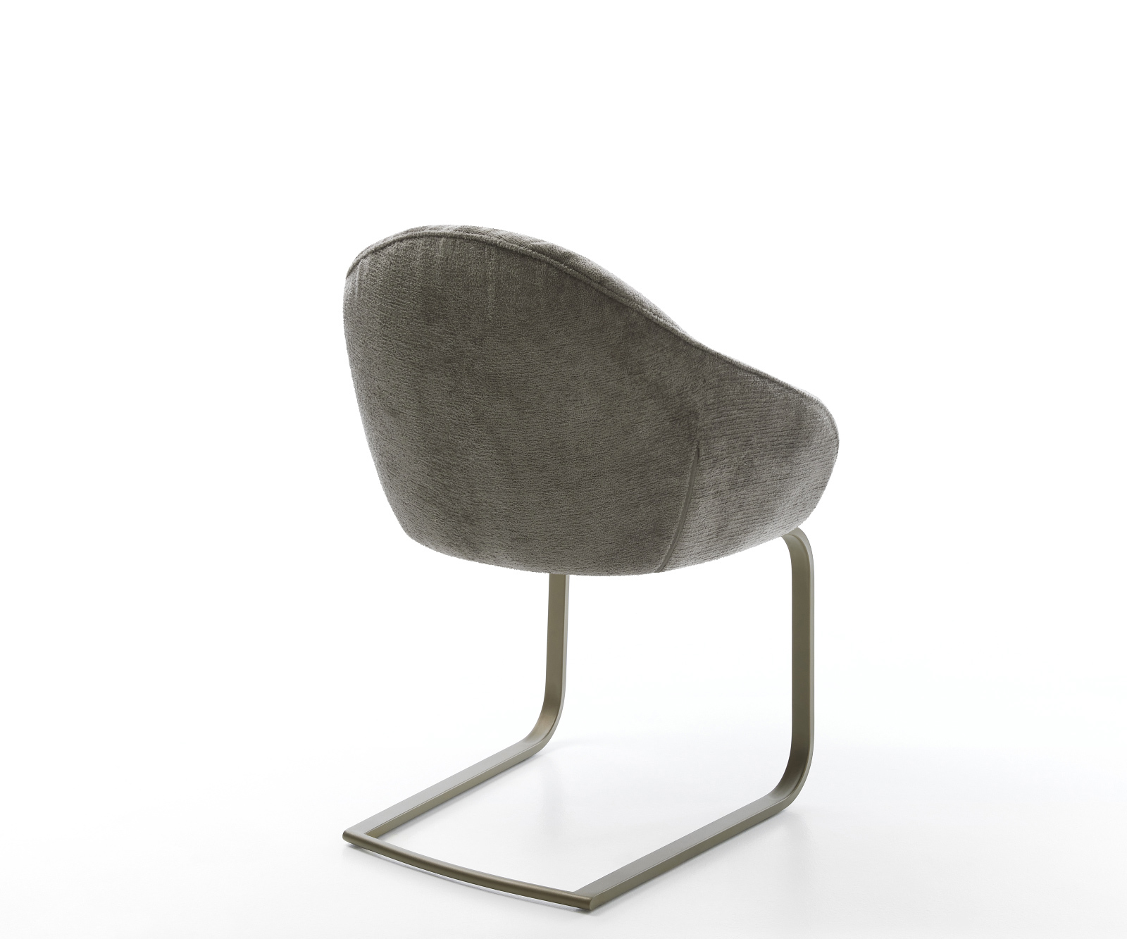 Jídelní židle Gaio-Flex bouclé měkký tmavě béžová jídelní židle plochý titanová barva - Obrázek 5