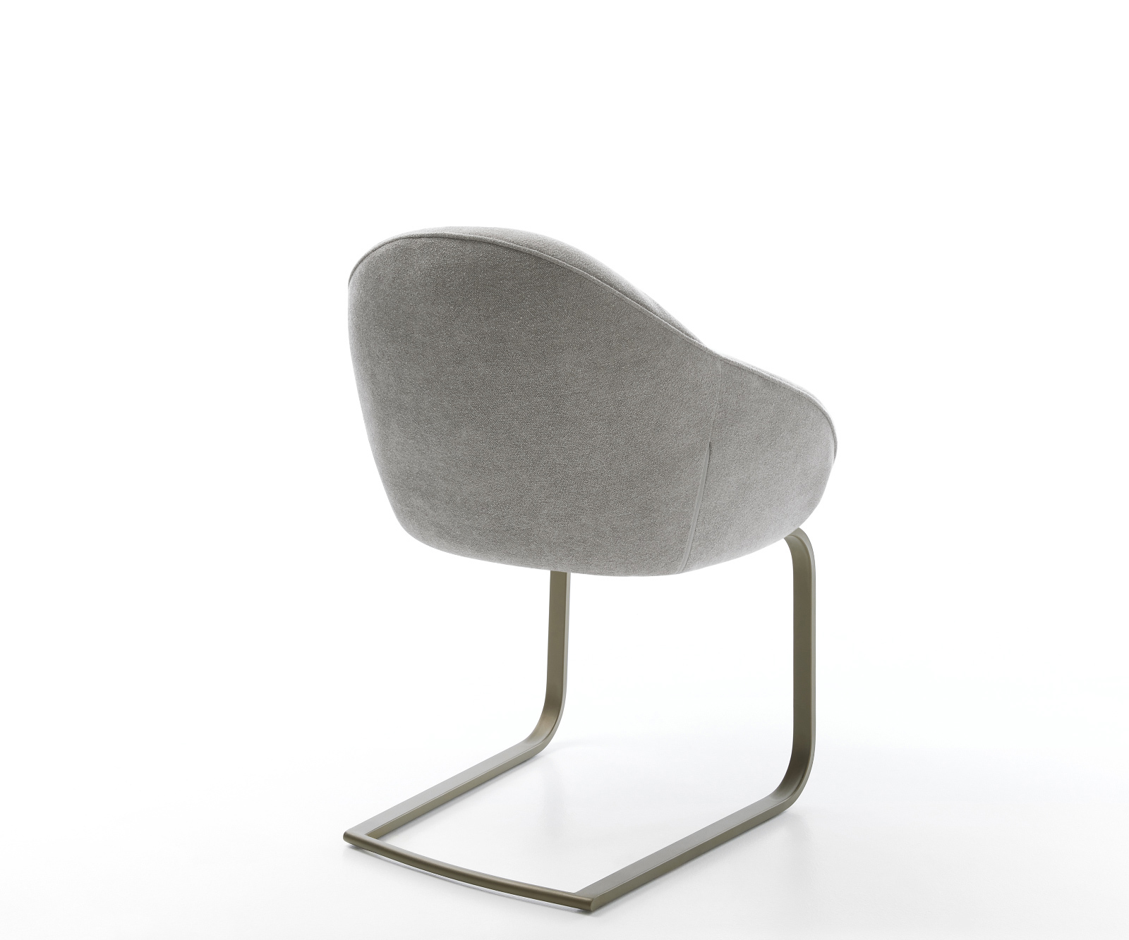 Jídelní židle Gaio-Flex látka Měkký šedá jídelní židle plochý Titanová barva - Obrázek 5