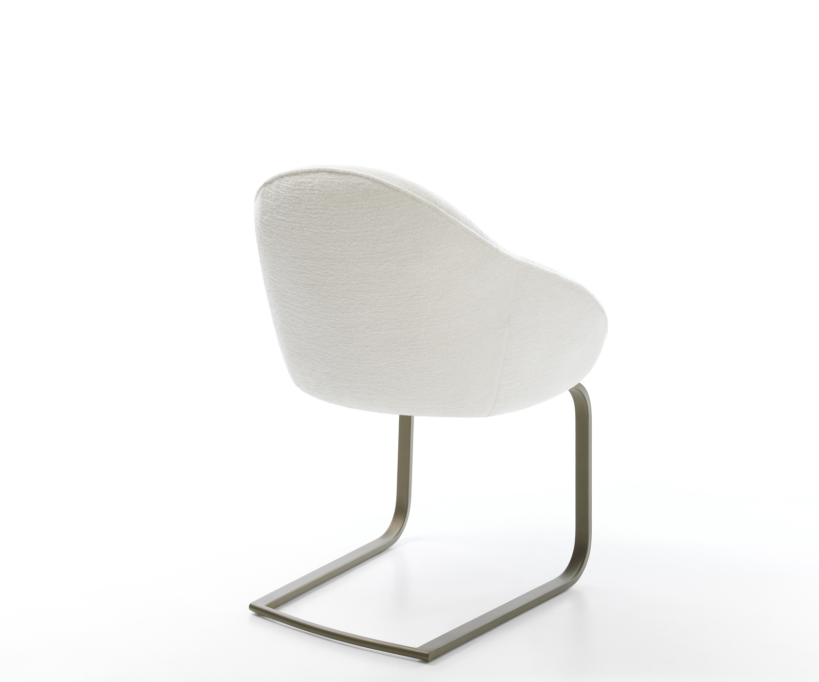 Jídelní židle Gaio-Flex bouclé měkký béžová jídelní židle plochý titanová barva - Obrázek 5