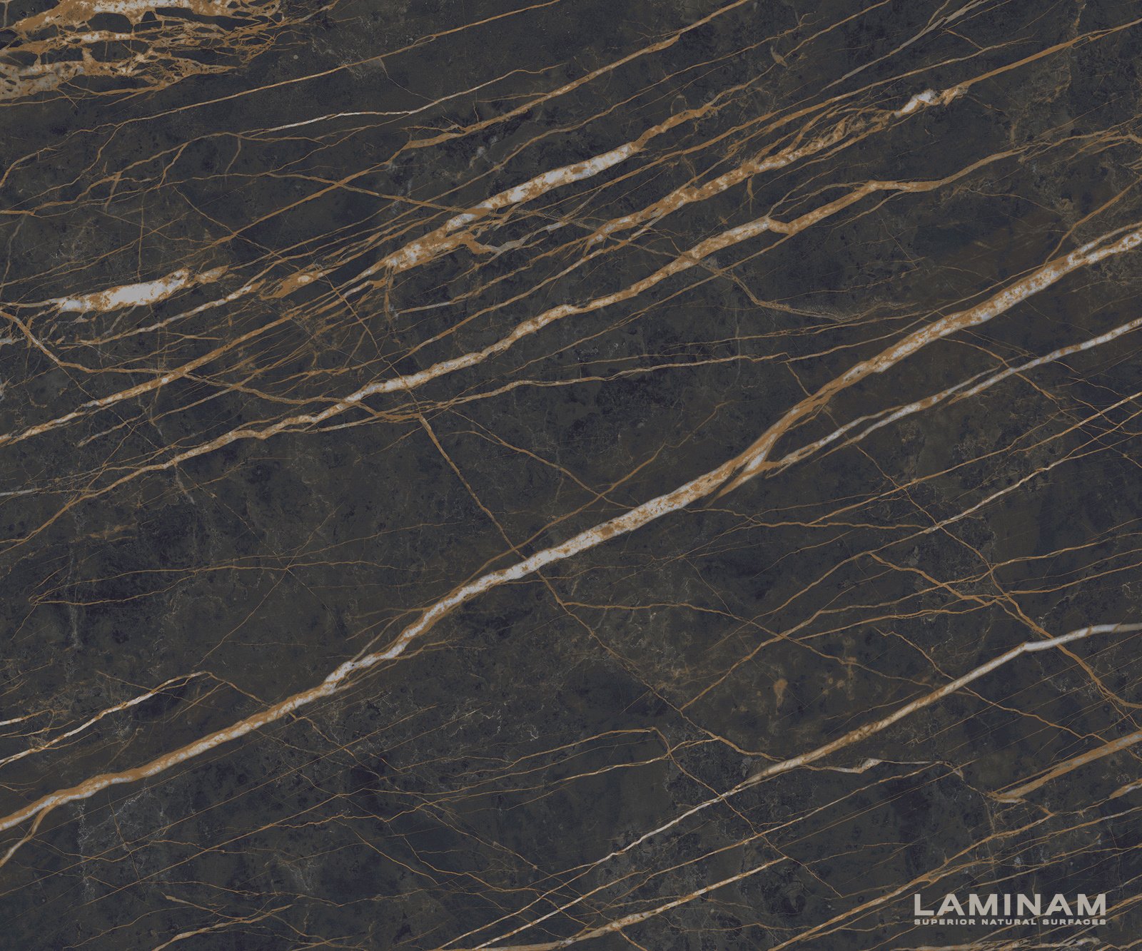 Konferenční stolek Edge kulatý 90x90 cm keramika Laminam® Noir Desir hnědá Parabi kov černá - Obrázek 3