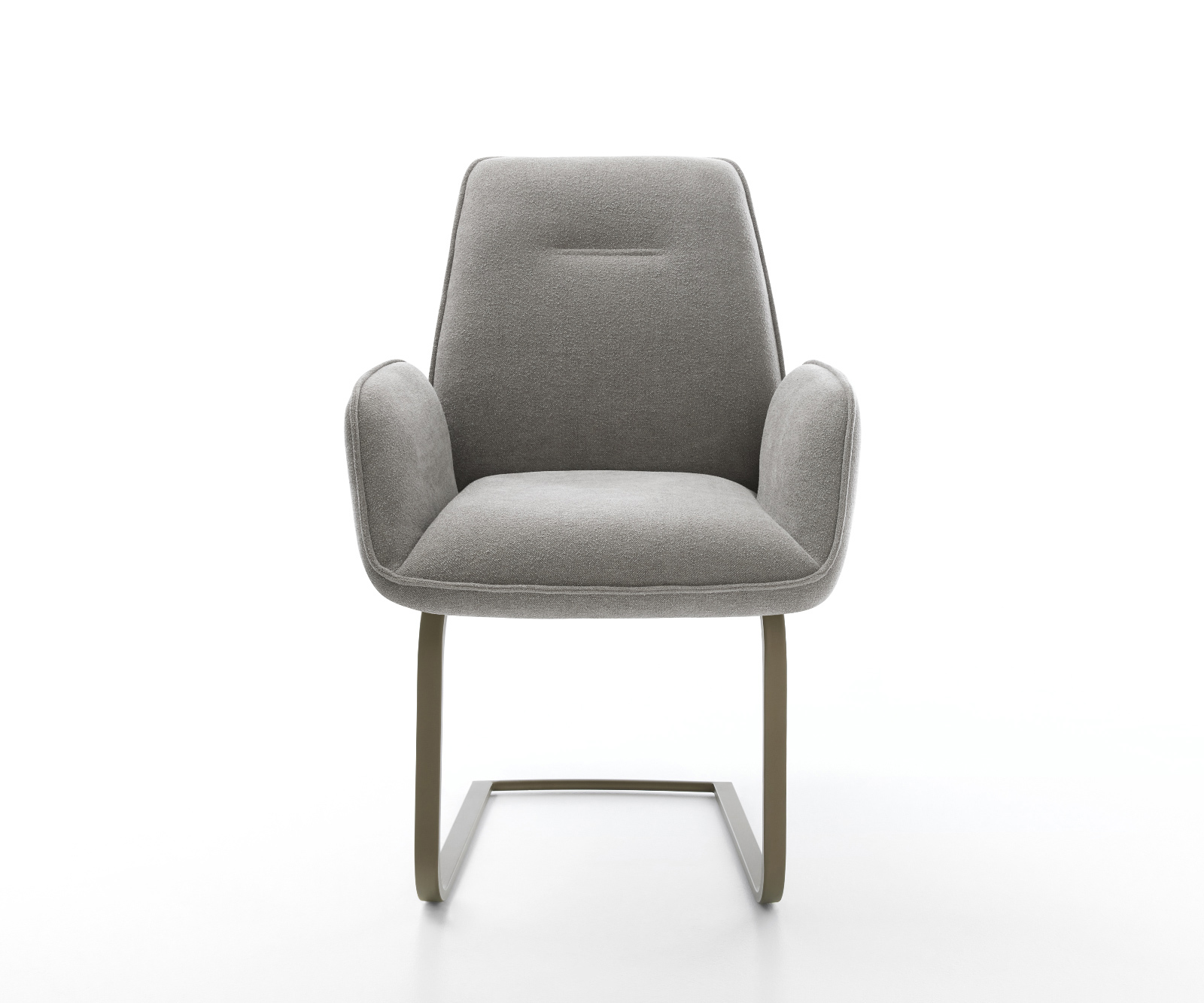 Jídelní židle Zoa-Flex tkanina Měkký šedá jídelní židle plochý Titanová barva taštičkové pružiny - Obrázek 2