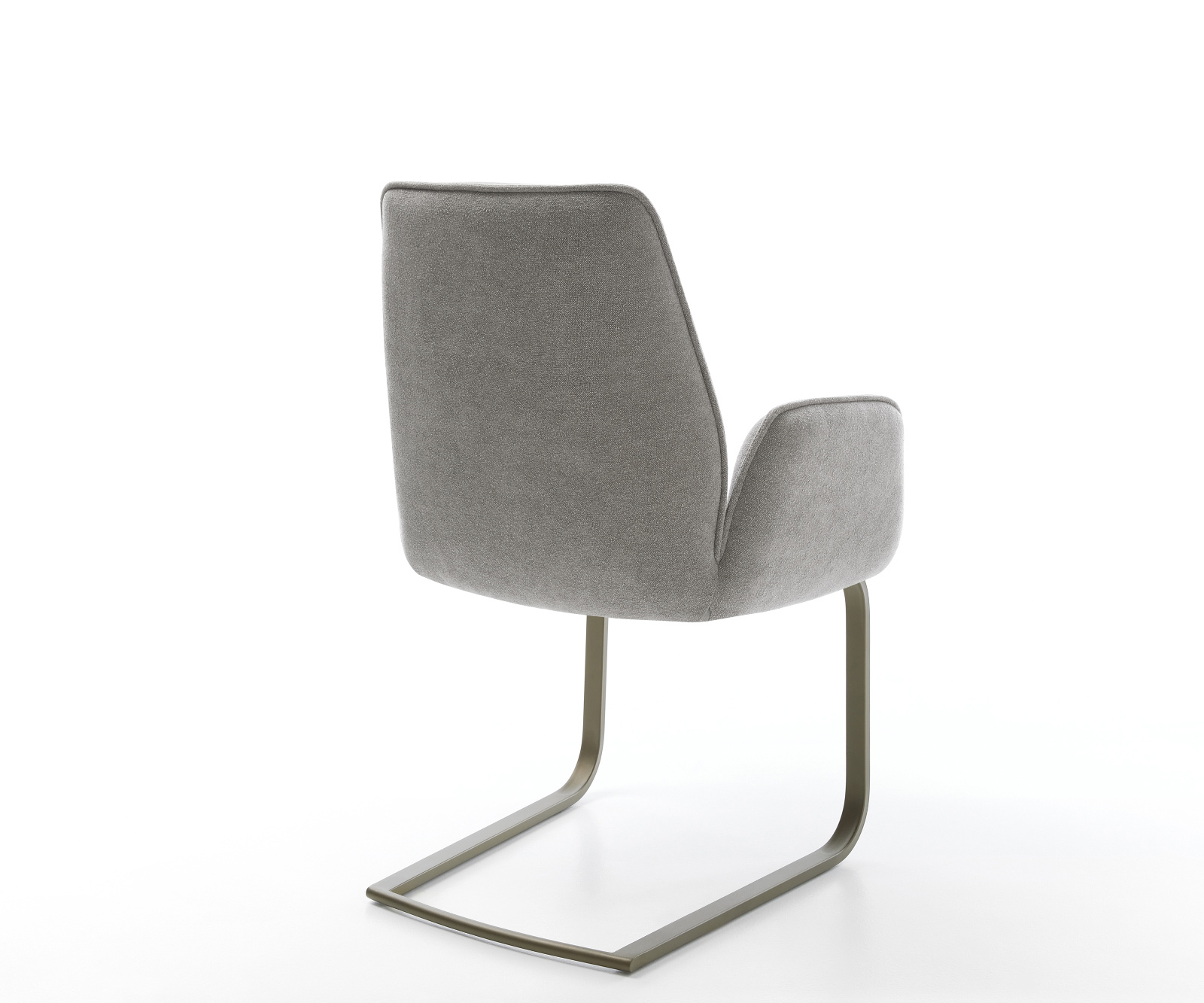 Jídelní židle Zoa-Flex tkanina Měkký šedá jídelní židle plochý Titanová barva taštičkové pružiny - Obrázek 5