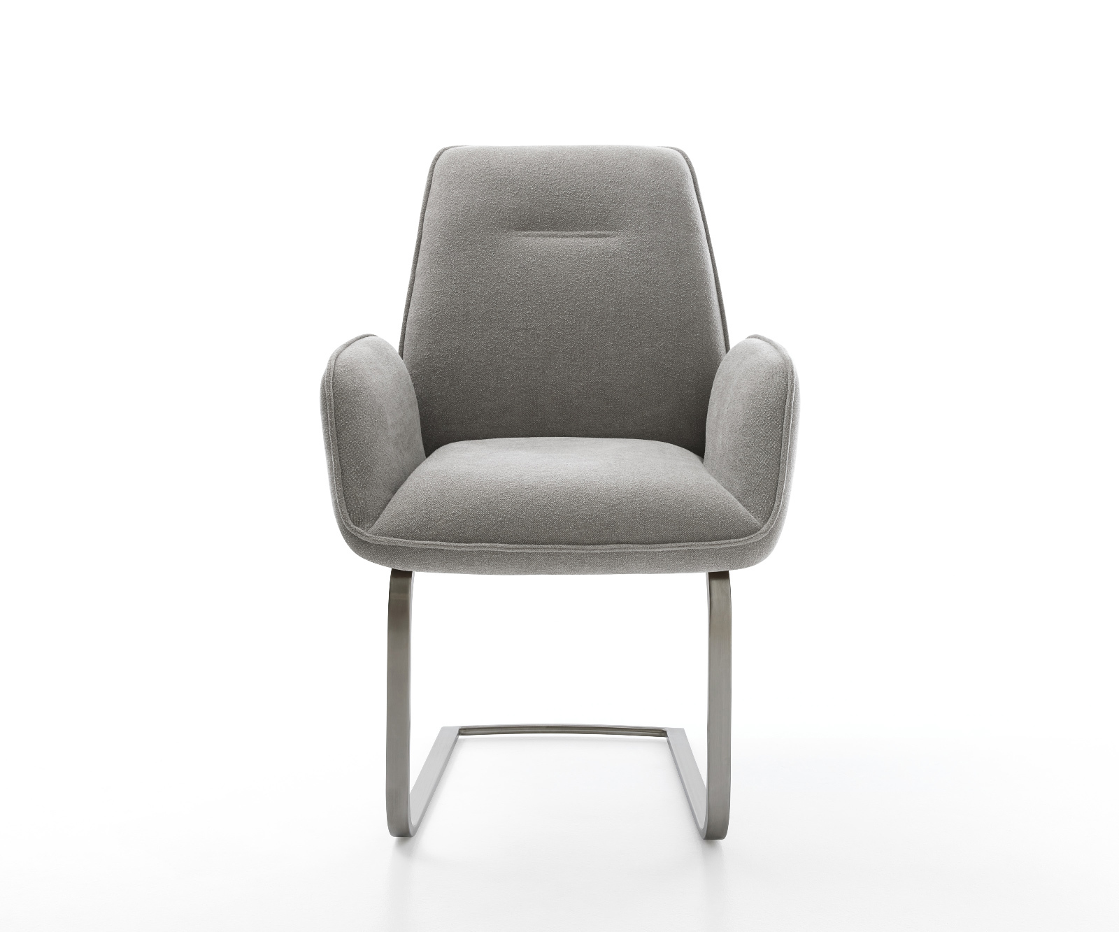 Jídelní židle Zoa-Flex tkanina Měkký šedá jídelní židle plochá grafit taštičkové pružiny - Obrázek 2