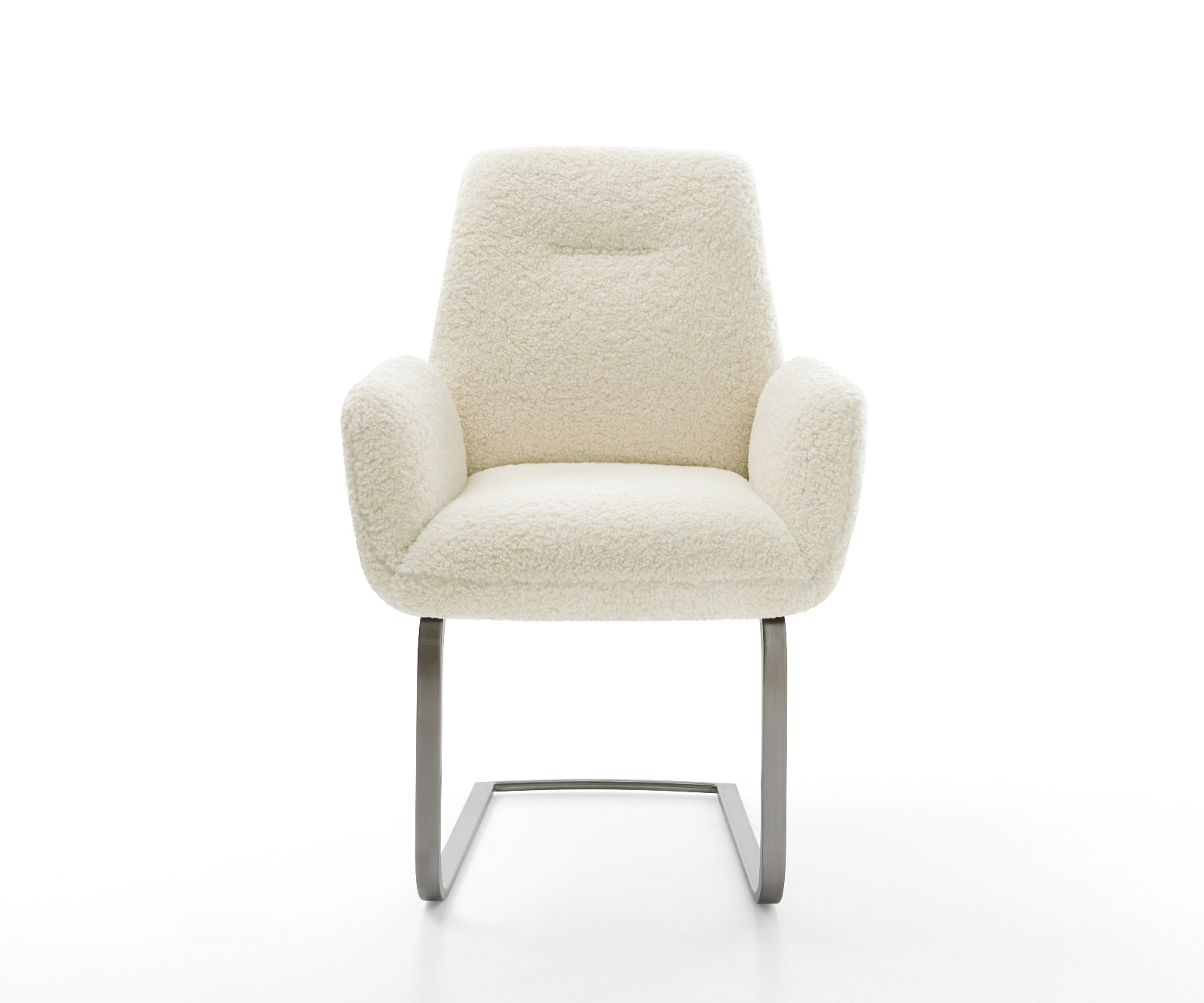 Jídelní židle Zoa-Flex plyšový manšestr béžová jídelní židle plochá grafit taštičkové pružiny - Obrázek 2