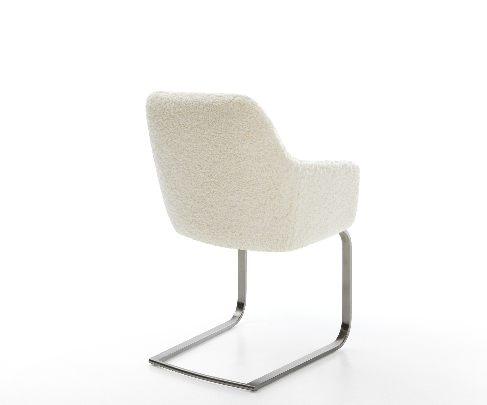 Jídelní židle Pejo-Flex plyšový manšestr béžová jídelní židle plochá grafit taštičkové pružiny - Obrázek 5