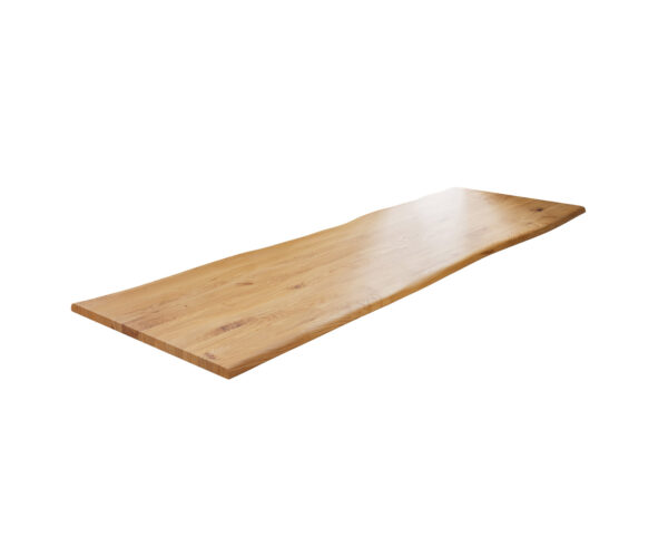 Jídelní stůl Edge deska 260x100x2,5-3 cm dub přírodní Live-Edge