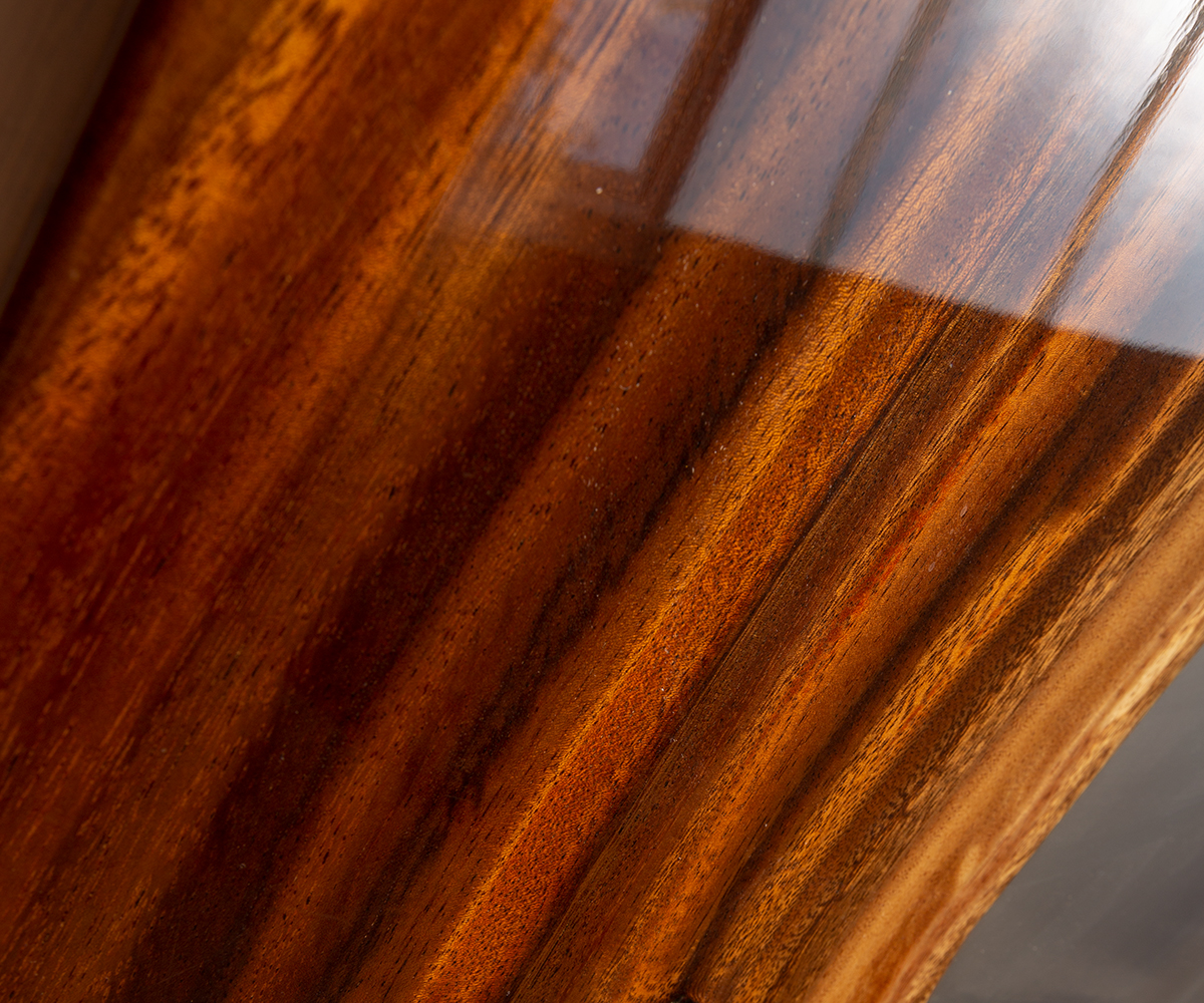 Desková deska Suar 270 cm epoxid průhledný unikát č. 22115 - Obrázek 4