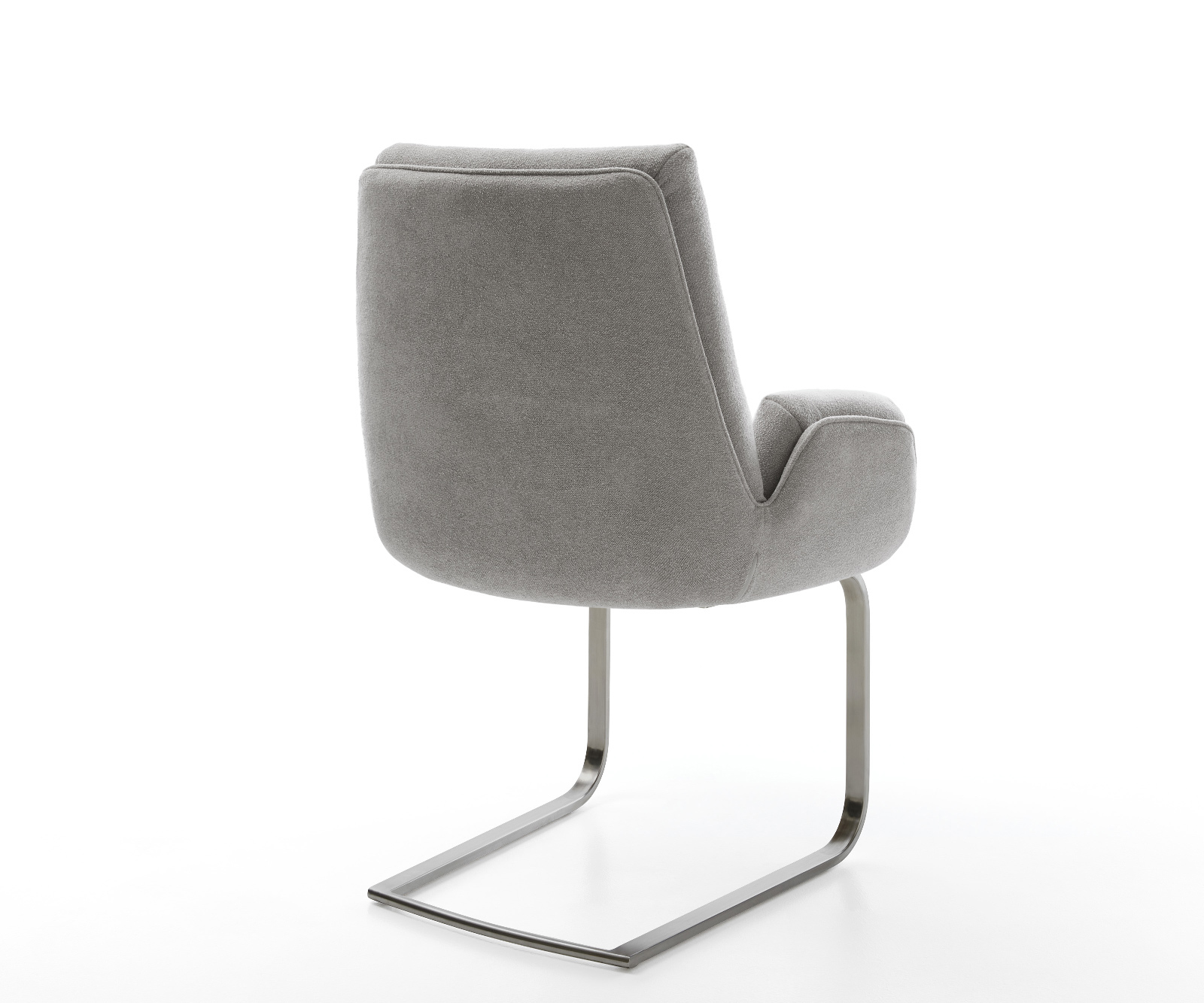 Jídelní židle Clea-Flex látka Měkký šedá jídelní židle plochý grafit - Obrázek 5