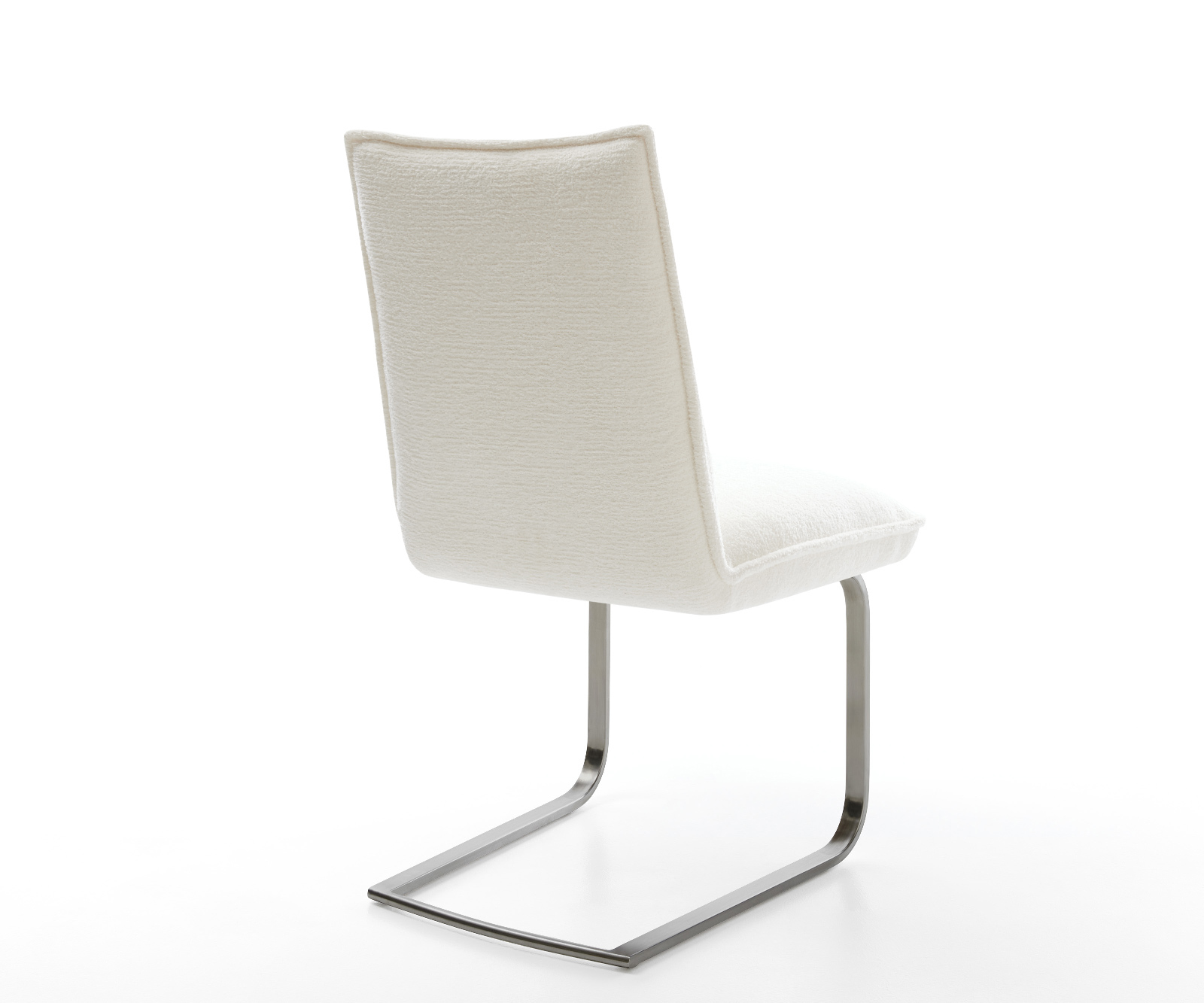 Jídelní židle Lelio-Flex bouclé měkký béžová jídelní židle plochá grafit taštičkové pružiny - Obrázek 5