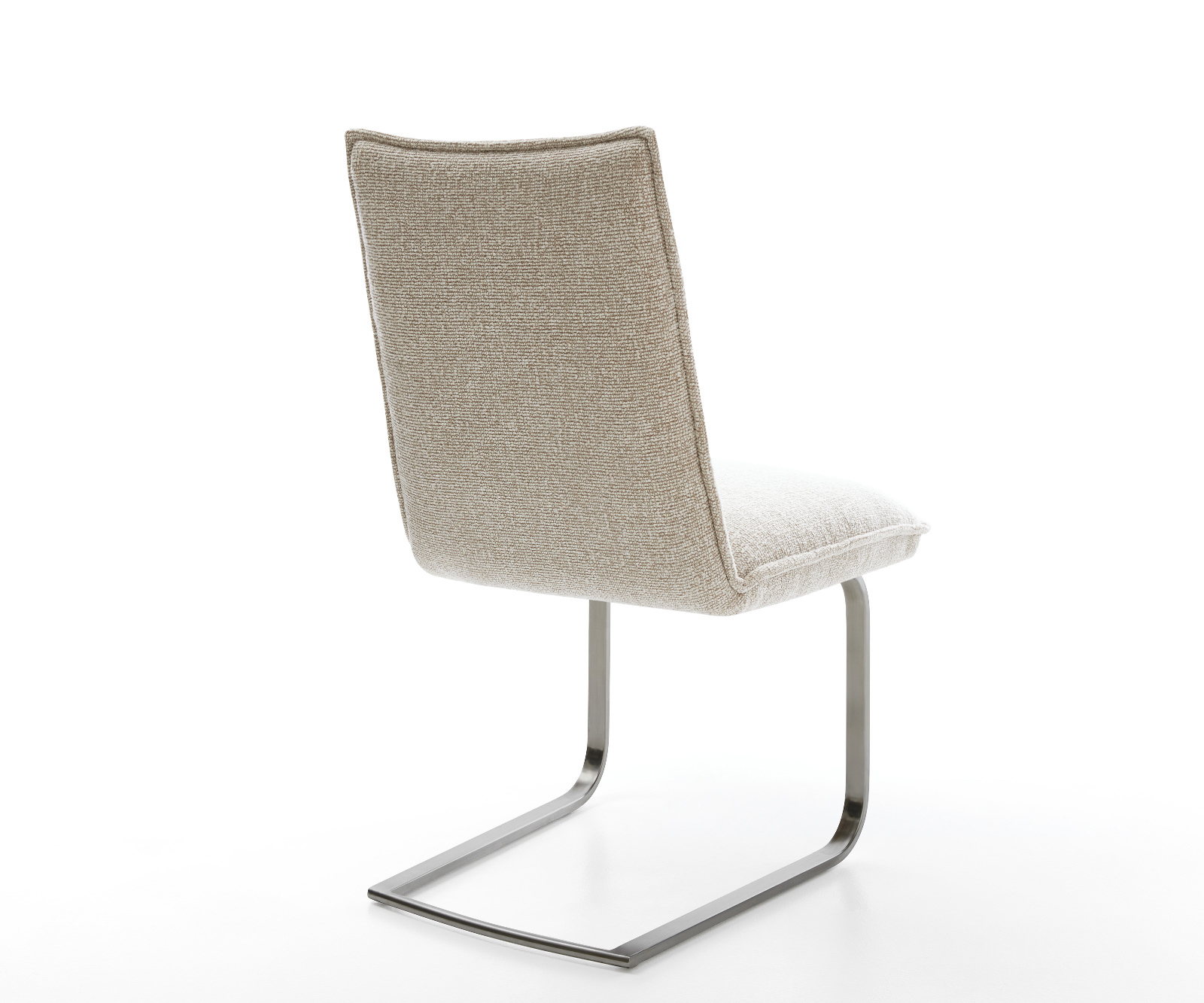 Jídelní židle Lelio-Flex tkanina Měkký béžová jídelní židle plochá grafit taštičkové pružiny - Obrázek 5