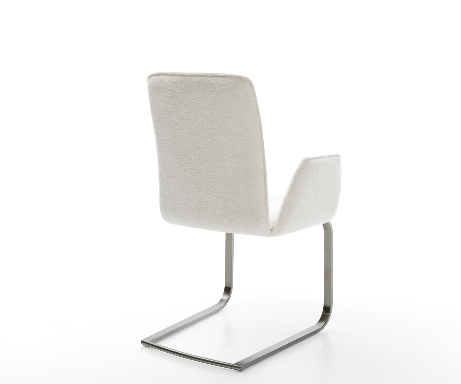 Jídelní židle Vinja-Flex bouclé měkký béžová jídelní židle plochá grafitová - Obrázek 5