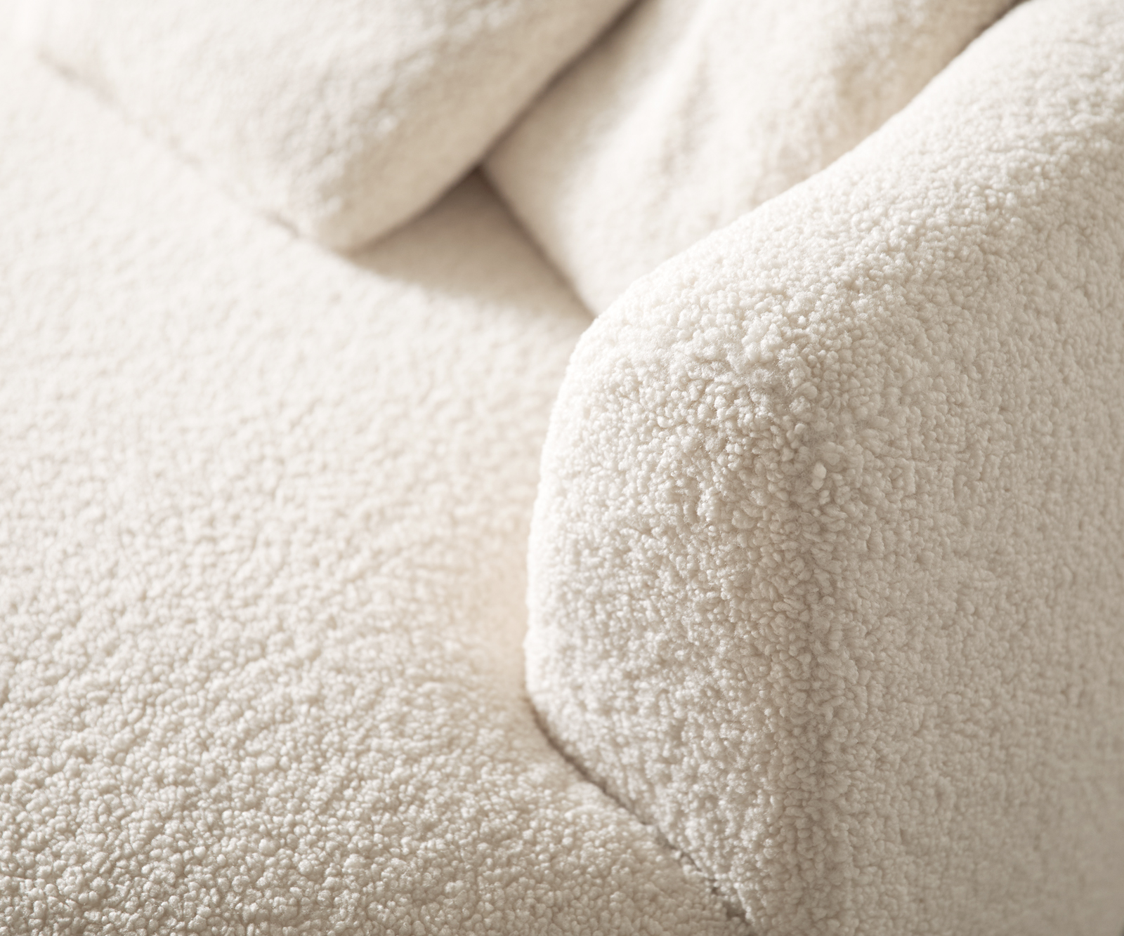 Pohovka Edina 330x170 cm plyšový manšestr béžová - Obrázek 6