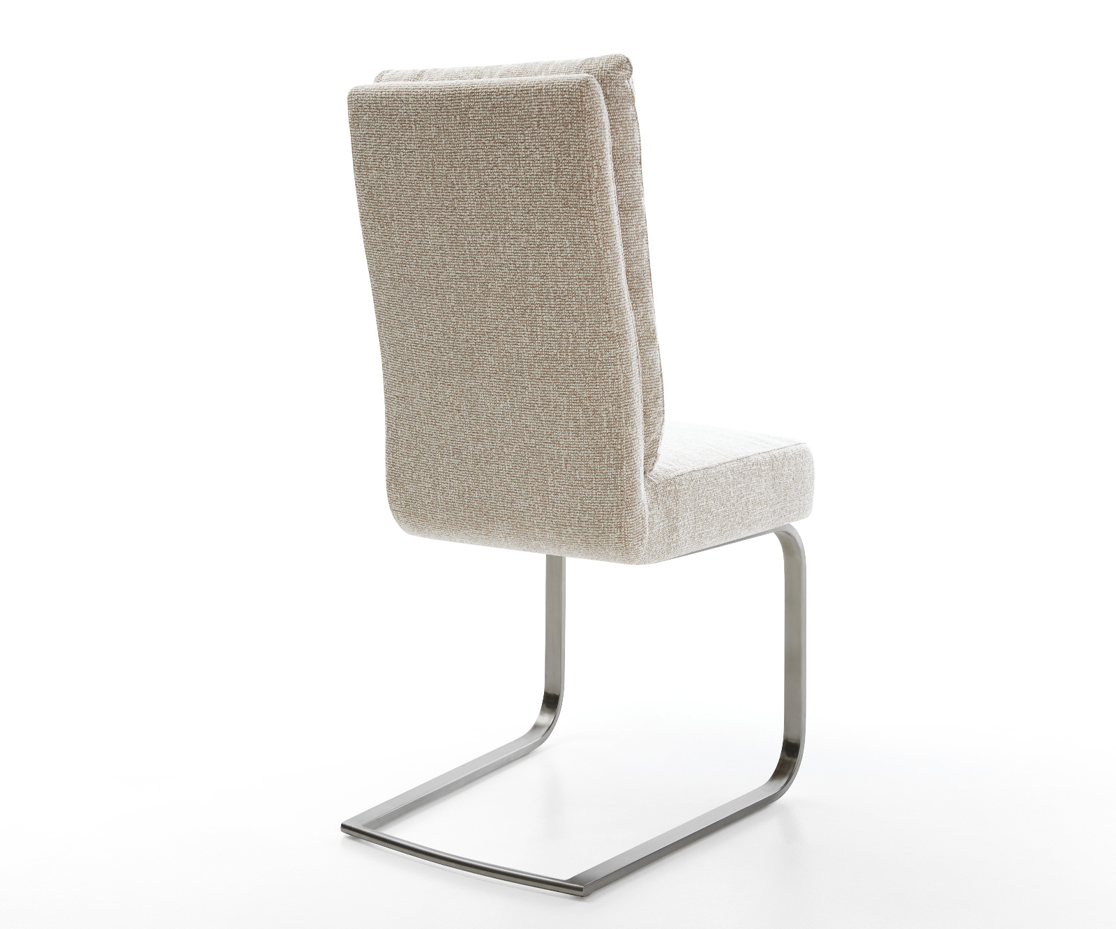 Jídelní židle Pela-Flex tkanina Měkký béžová jídelní židle plochá grafit taštičkové pružiny - Obrázek 5