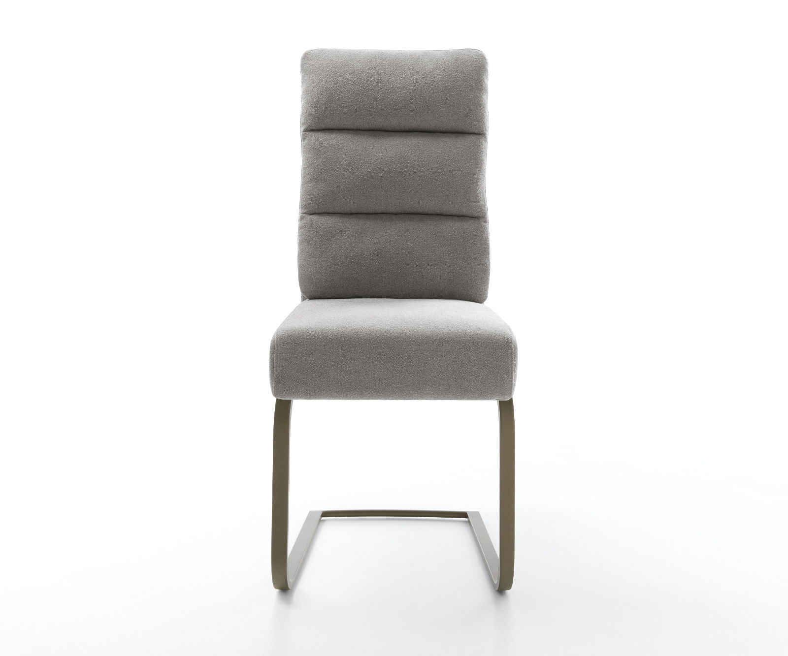 Jídelní židle Pela-Flex tkanina Měkký šedá jídelní židle plochý Titanová barva taštičkové pružiny - Obrázek 2