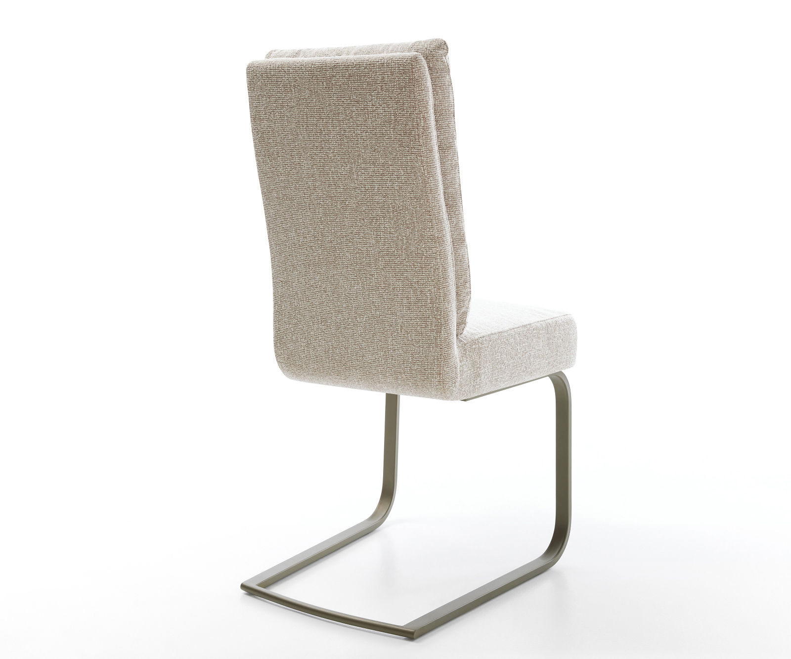 Jídelní židle Pela-Flex tkanina Měkký béžová jídelní židle plochý Titanová barva taštičkové pružiny - Obrázek 5