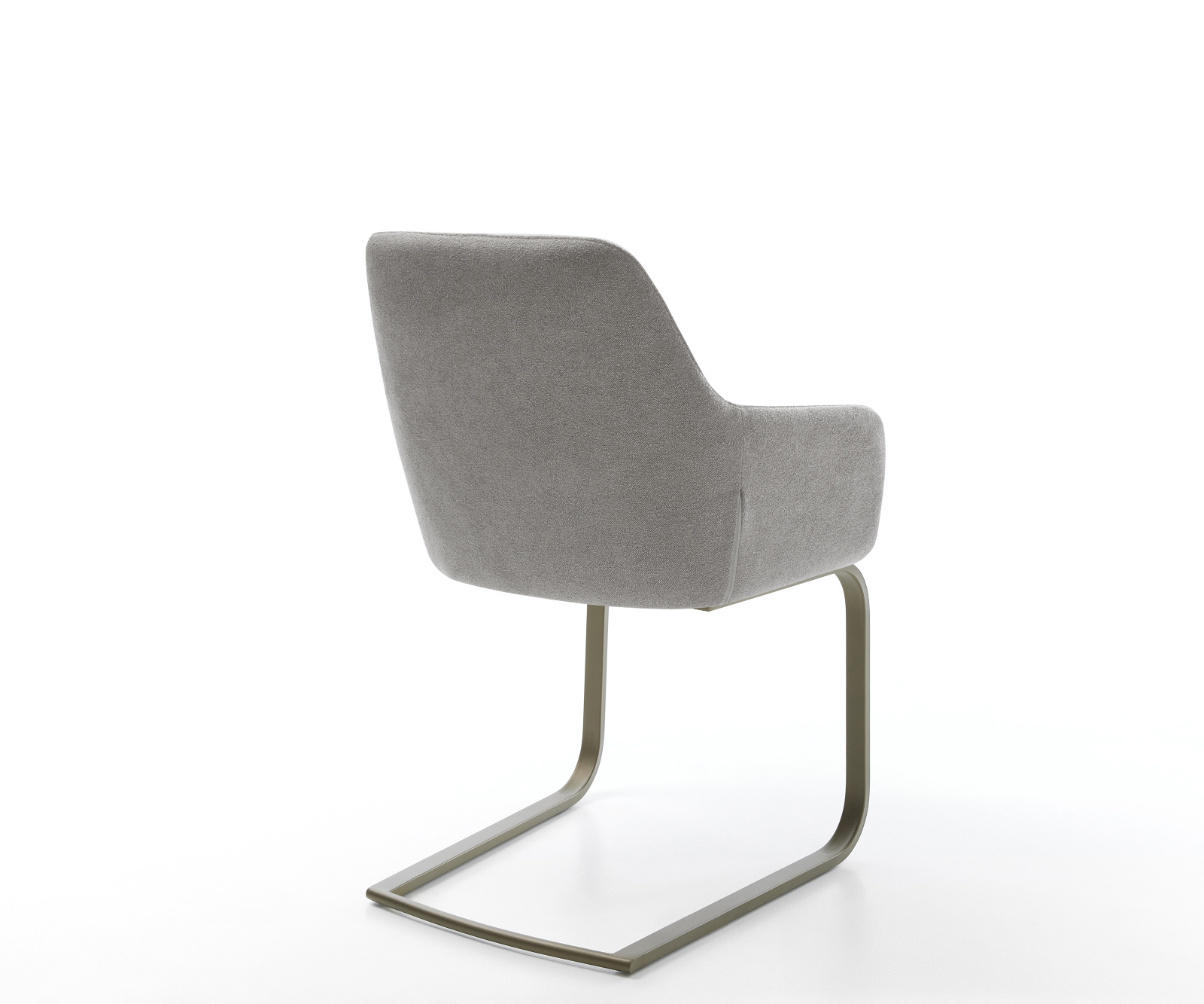 Jídelní židle Pejo-Flex tkanina Měkký šedá jídelní židle plochý Titanová barva taštičkové pružiny - Obrázek 5