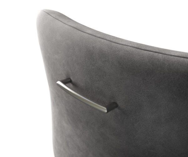 Úchytka na židli Flex kulatá nerezová ocel stříbrná