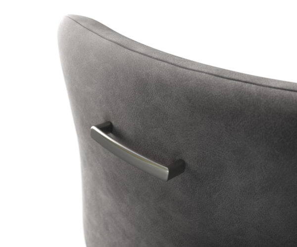 Úchytka na židli Flex plochá nerezová ocel stříbrná