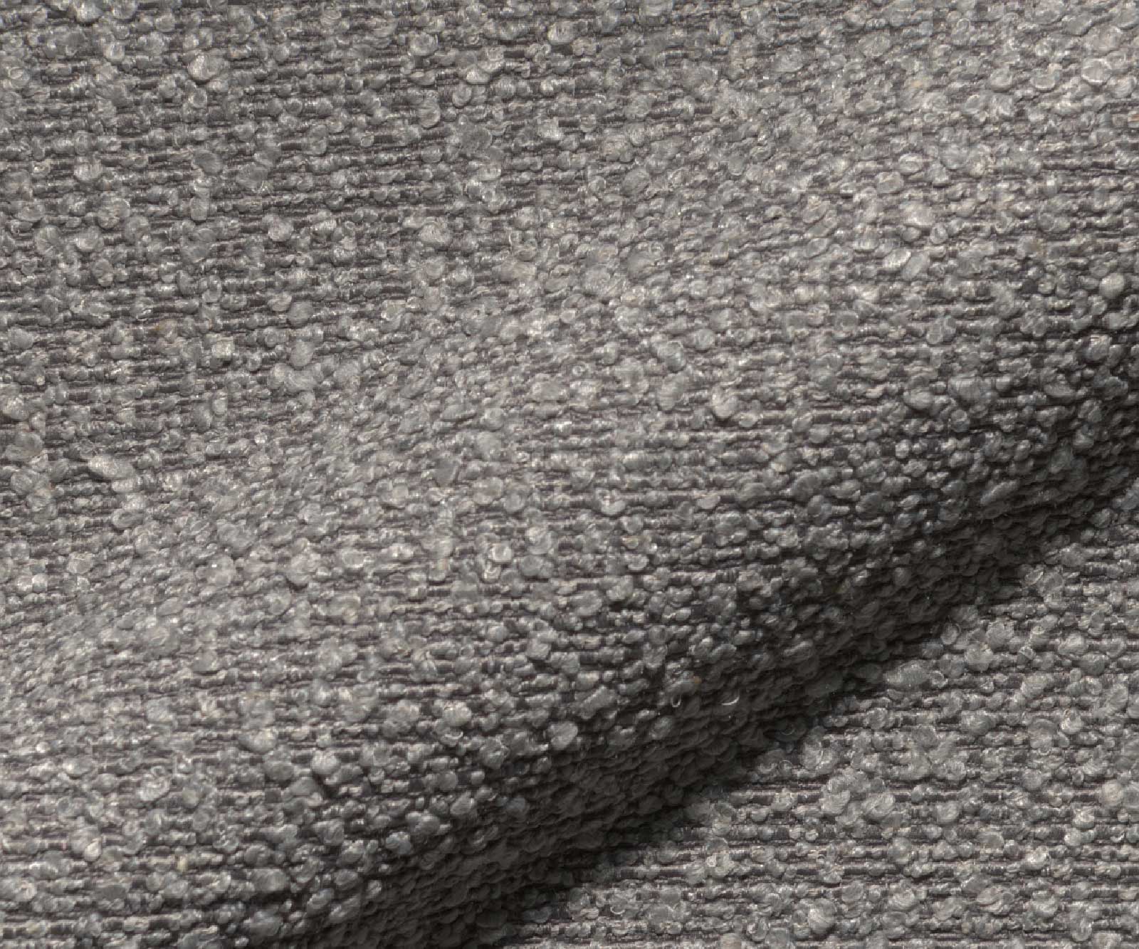 Vzorek látky Flex bouclé stříbrně šedá