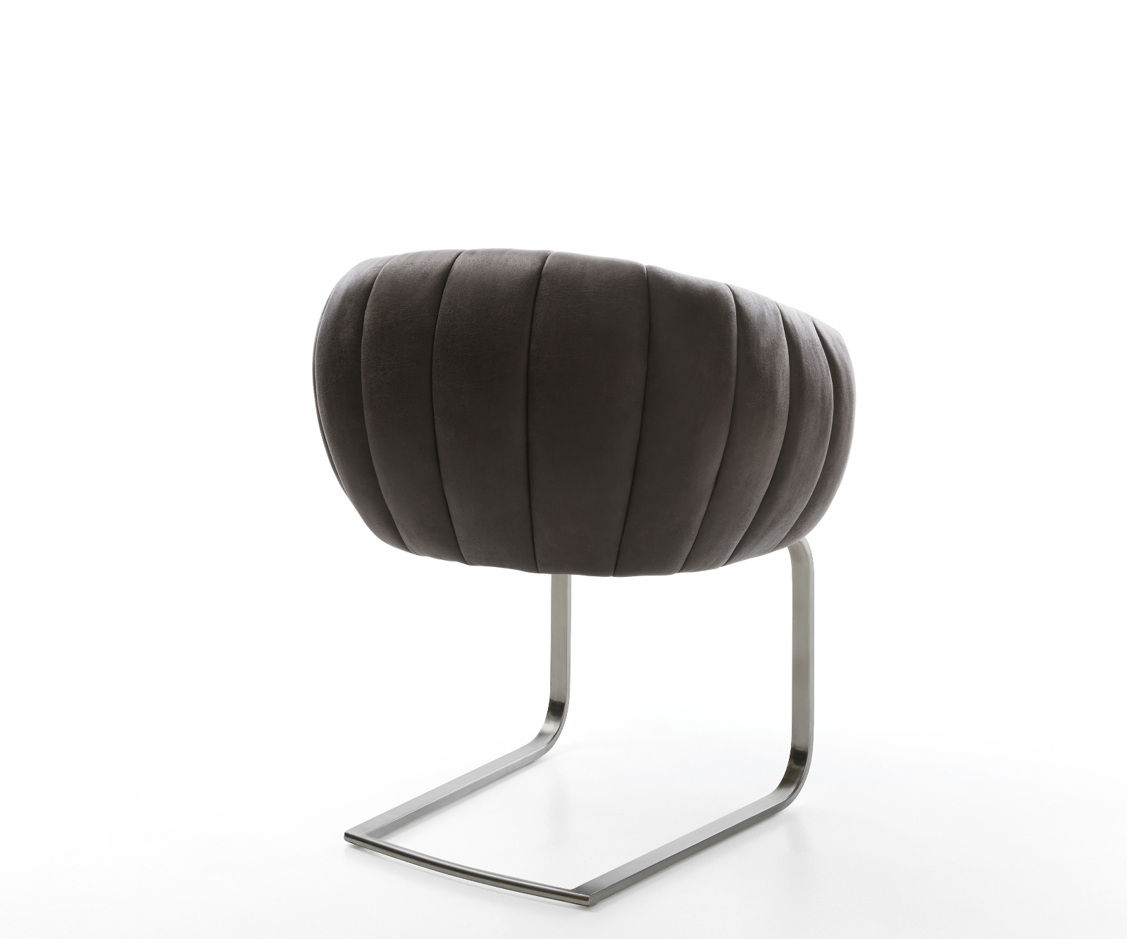 Jídelní židle Jada-Flex mikrovlákno antracit vintage jídelní židle plochá grafit taštičkové pružiny - Obrázek 5