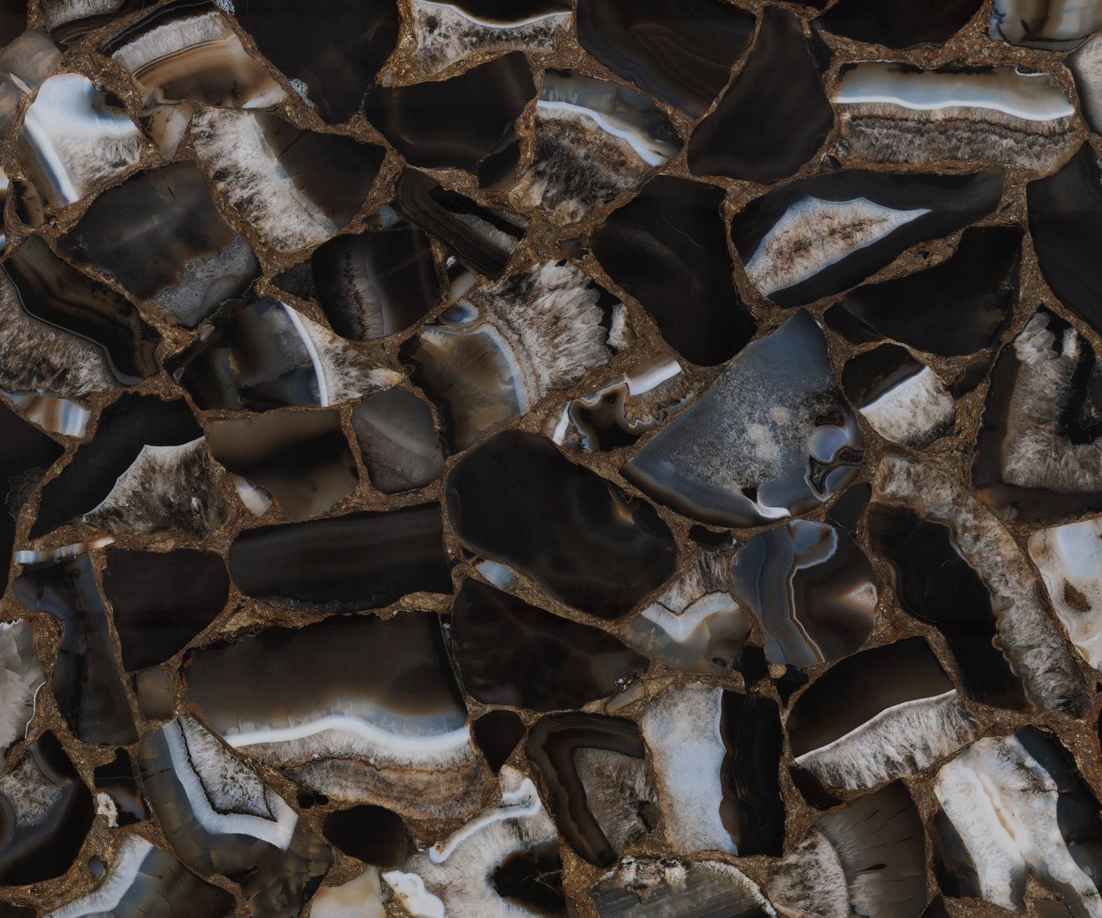 Jídelní stůl Edge oválný 280x130 cm keramika Iris FMG Agatablack Infinity kov černá - Obrázek 3