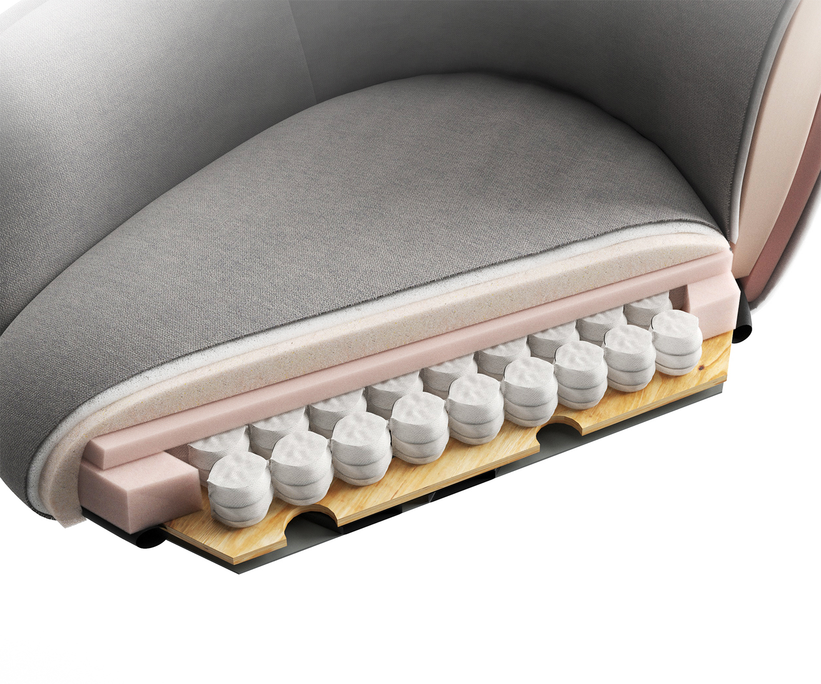 Jídelní židle Jada-Flex mikrovlákno taupe vintage křížová podnož široká titanová barva 360° otočný houpací funkce taštičkové pružiny - Obrázek 7