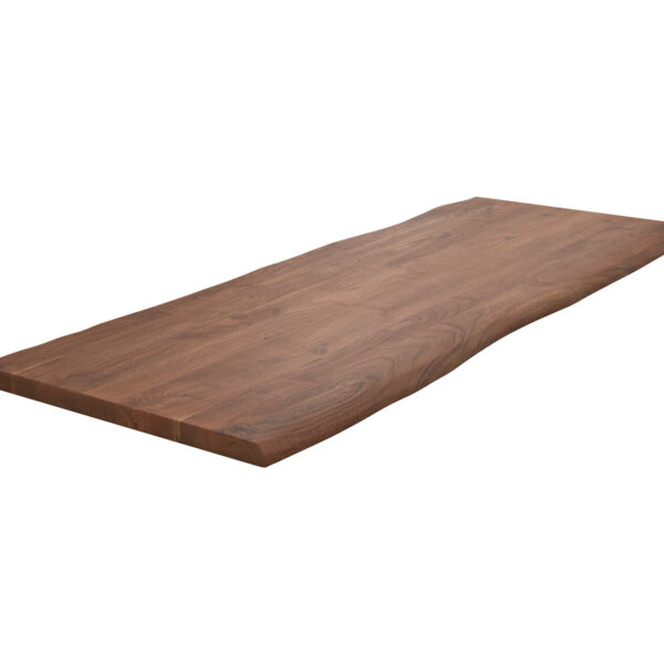 Stolová deska 260x100cm XL Akácie tmavá nepravidelná hrana