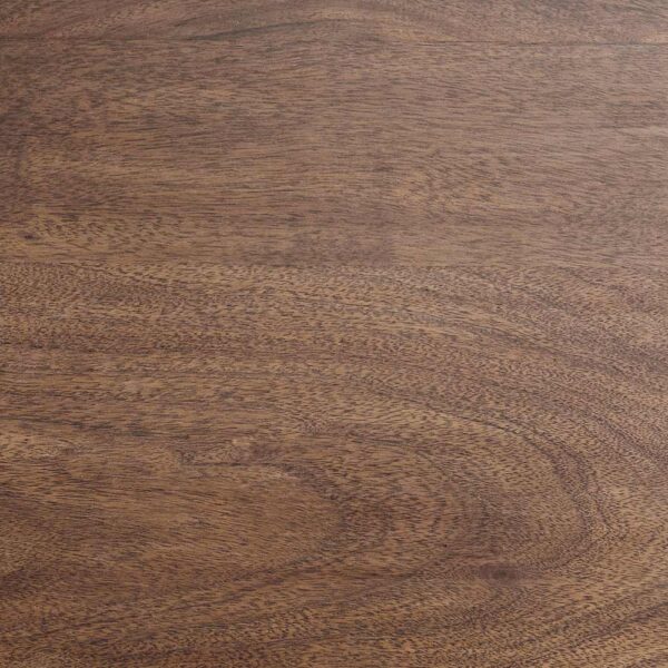 Jídelní stůl Edge 140×90 XL hnědá akácie nerezová ocel široká