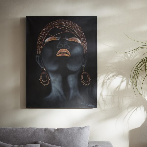 Obraz Nafi 70×90 cm vícebarevné akrylové barvy na plátně