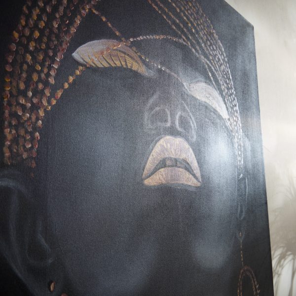 Obraz Nafi 70×90 cm vícebarevné akrylové barvy na plátně